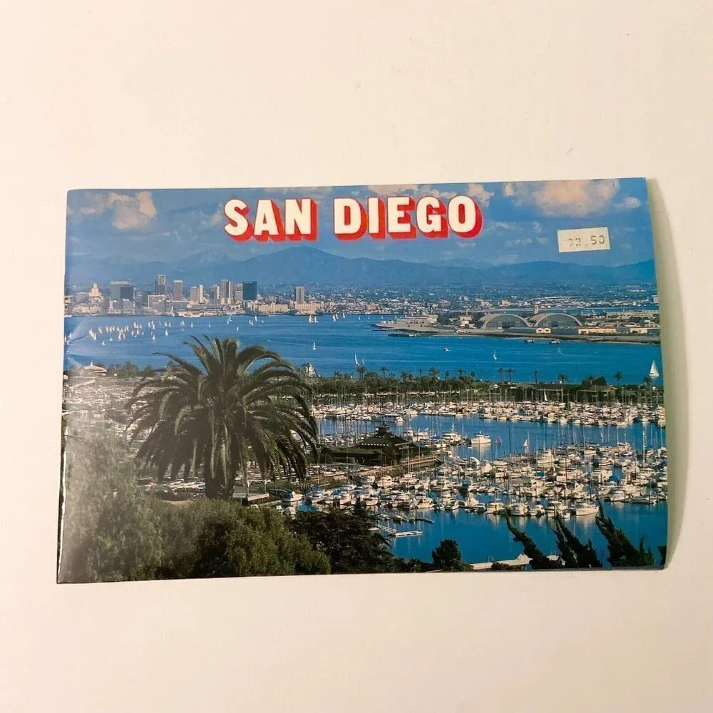 Vintage San Diego Travel  Guide Brochure Booklet Mission Bay Park Balboa Park